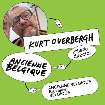 Kurt Overbergh, Ancienne Belgique artistic director